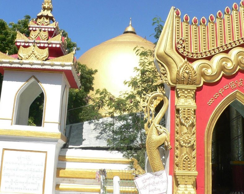 Kaunghmudaw Pagoda, Sagaing, Sagaing Region, Myanmar